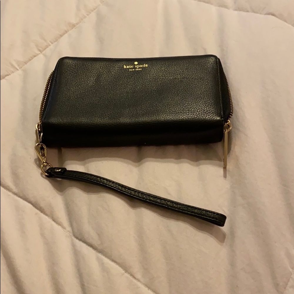 Kate Spade Double Zipper Clutch